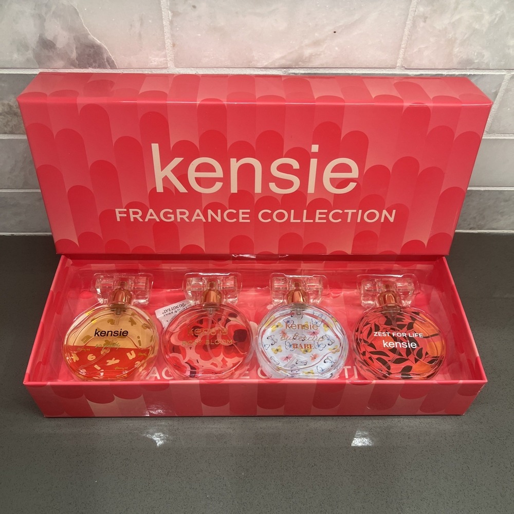 NEW Kensie by Kensie, 4 Piece Variety Fine Fragrance Coffret for Women